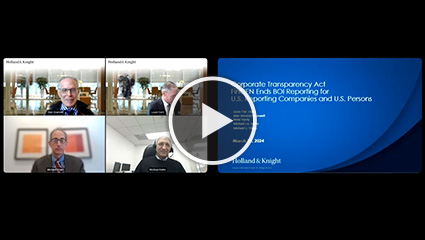 What You Need to Know About the Recalibrated Corporate Transparency Act