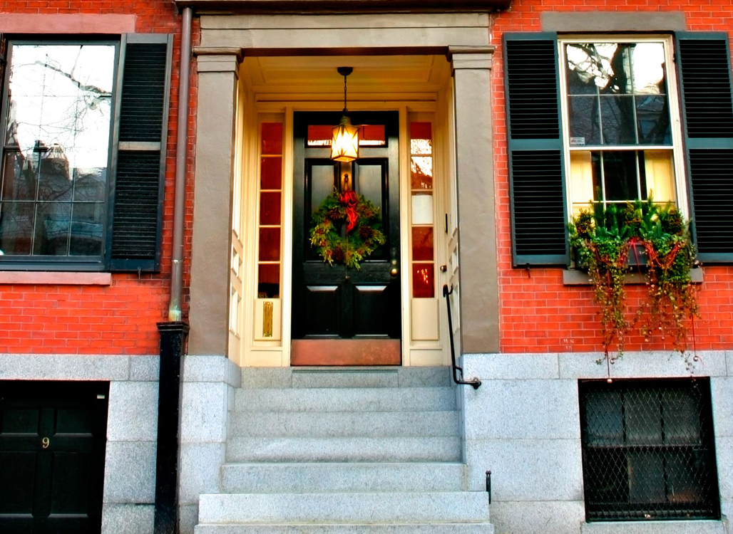 Home With Wreath
